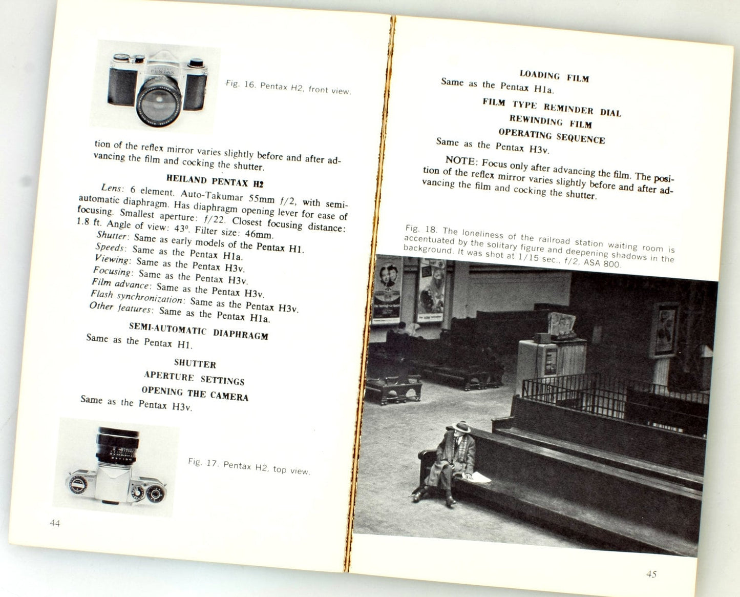 Pentax Single Lens Reflex Guide by Irving Fitzig