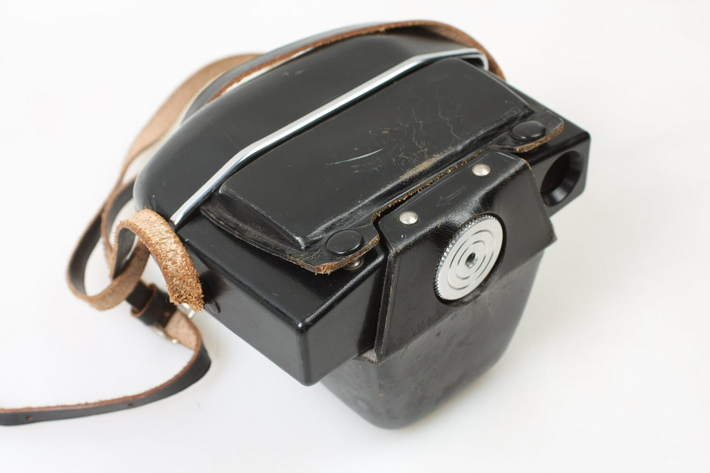 Kodak Black Leather Camera Case - 1960s