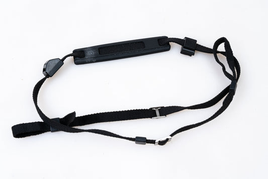 Vintage Black Cloth Minolta Camera Strap - Originally for XG / SRT Series Camera
