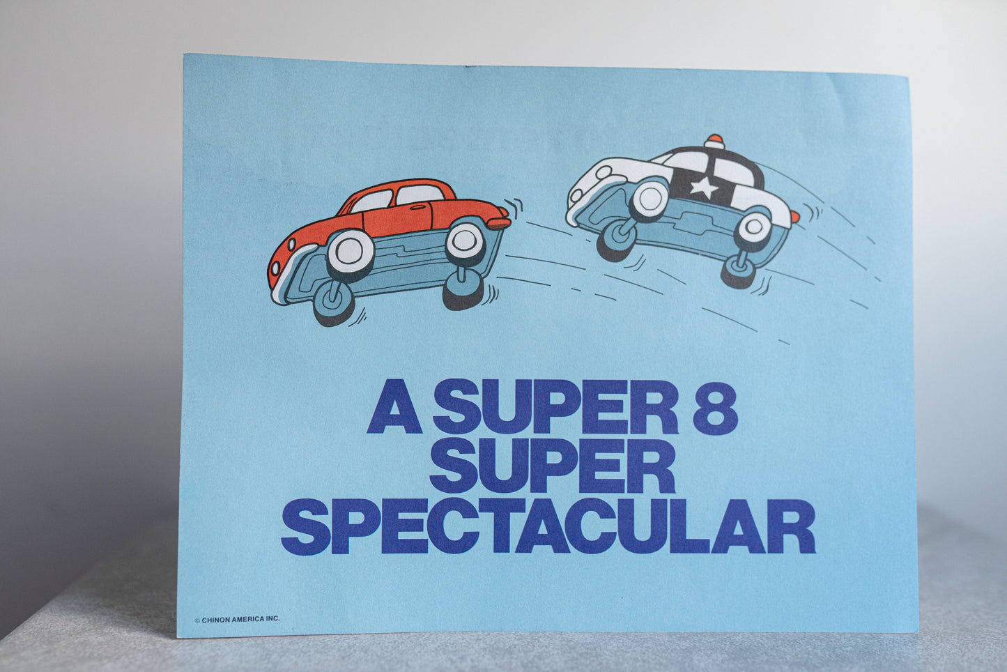 Vintage Chinon Super 8 Title Cards for Home Movie Titles - 8 Images