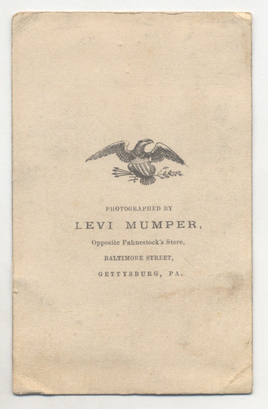 Civil War Era Portrait of a Young Man - CDV