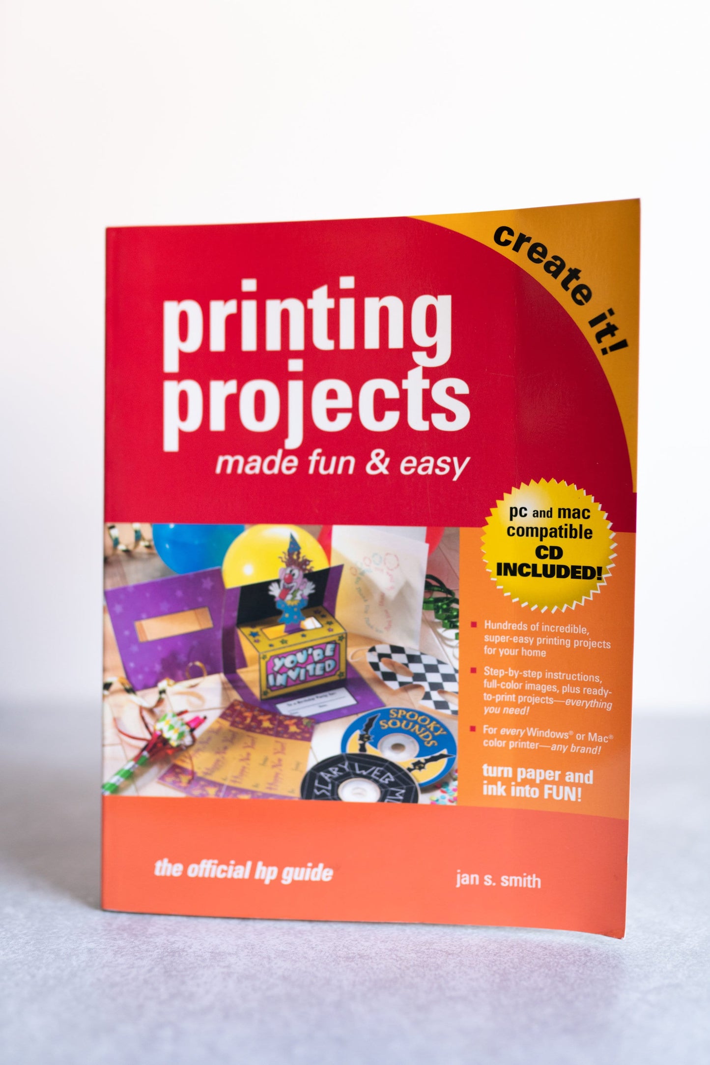 Printing Projects Made Fun & Easy by Smith, Jan S. Mixed Media Product Book