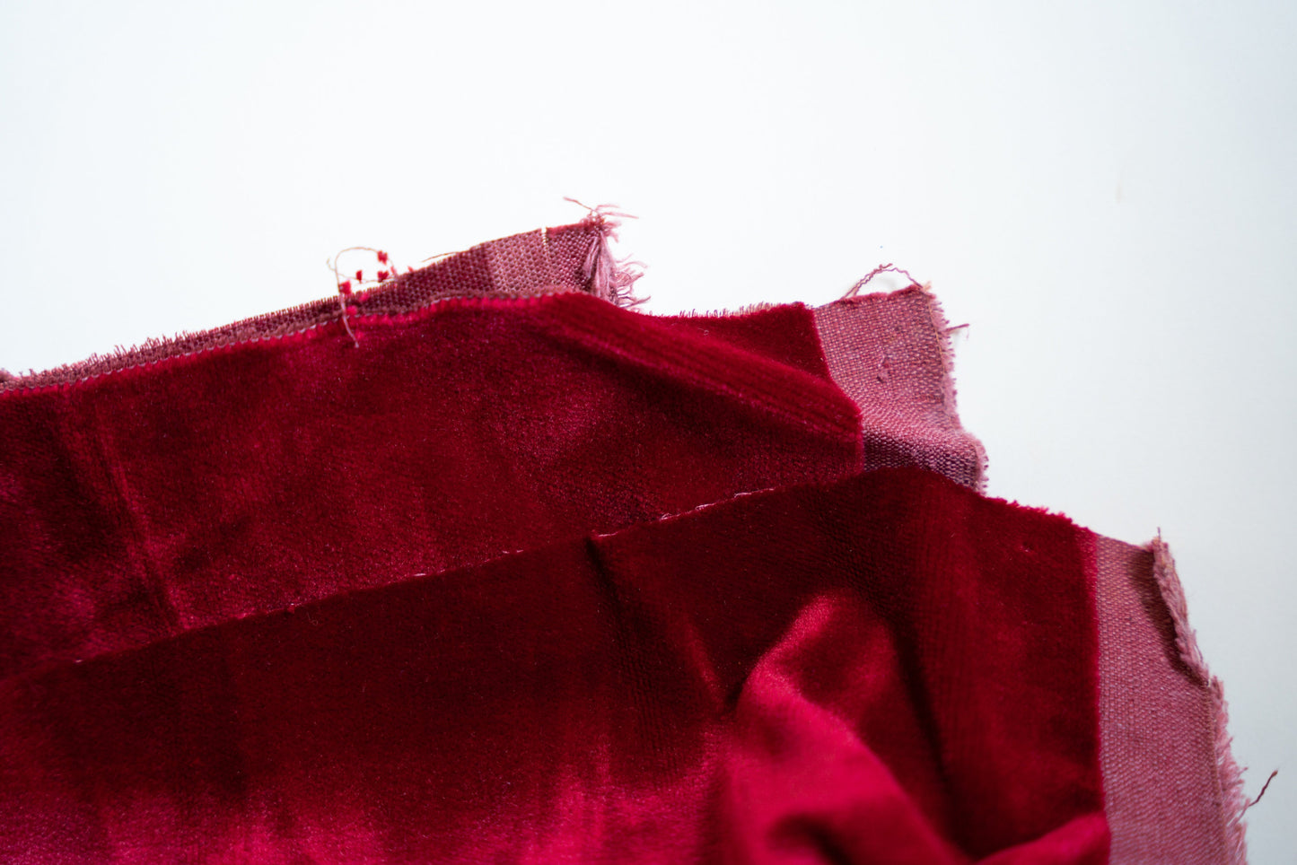 5 x 6 Vintage Red Velvet Photography Backdrop