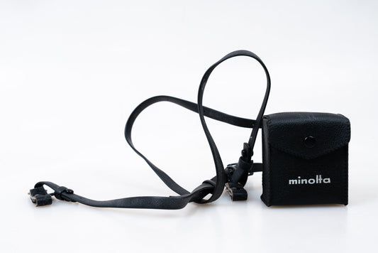 Minolta Hi-Matic Small lens/filter Case with Strap - Original