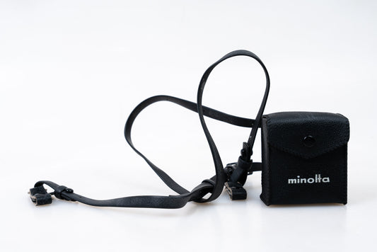 Minolta Hi-Matic Small lens/filter Case with Strap - Original