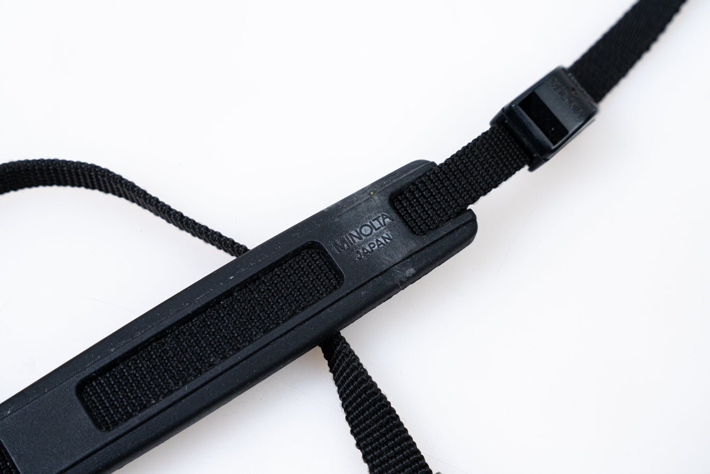 Vintage Black Cloth Minolta Camera Strap - Originally for XG / SRT Series Camera