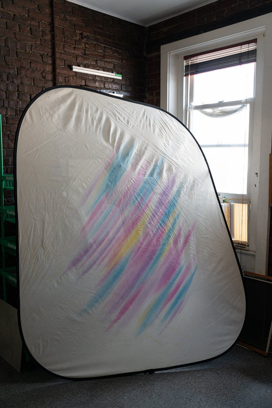 Vintage Pop Up Backdrop 6ft by 7ft - Light Colors