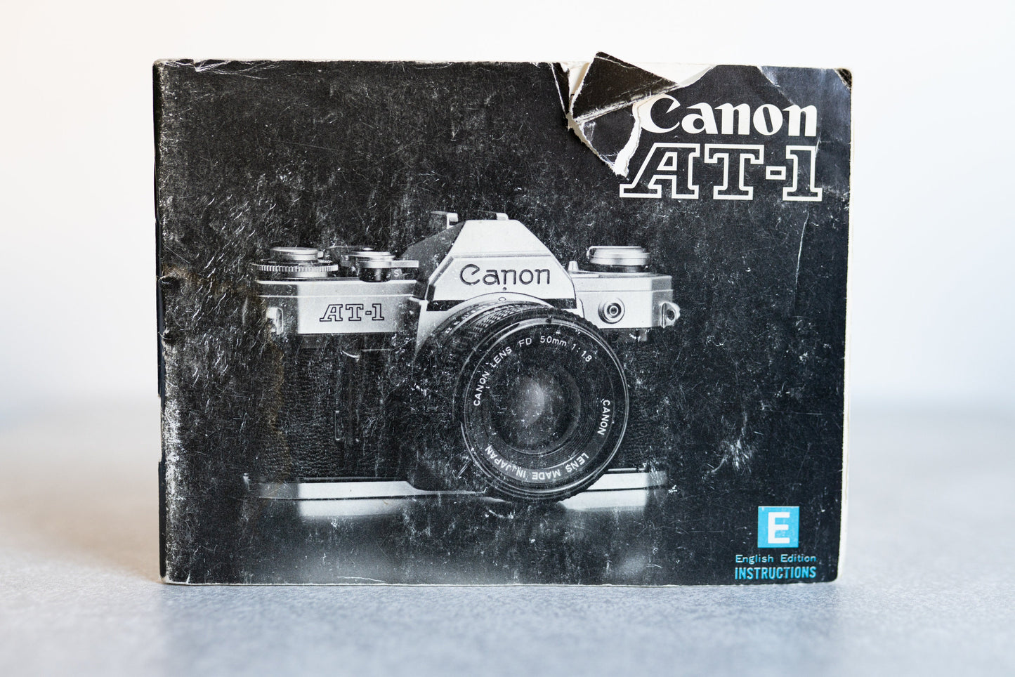 Canon Genuine AT-1 Camera Instruction Book / Manual / User Guide