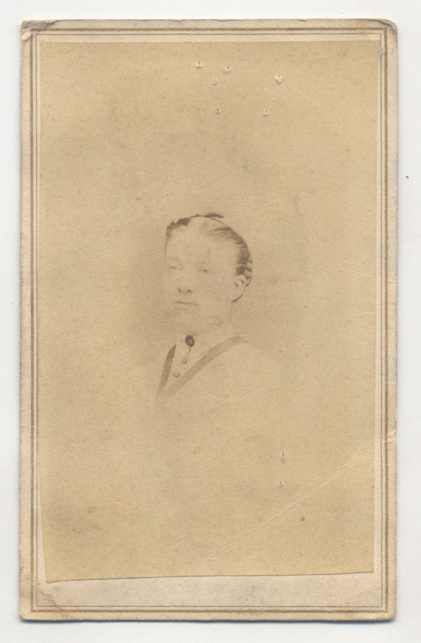 Civil War Era Portrait of a Young Man - CDV