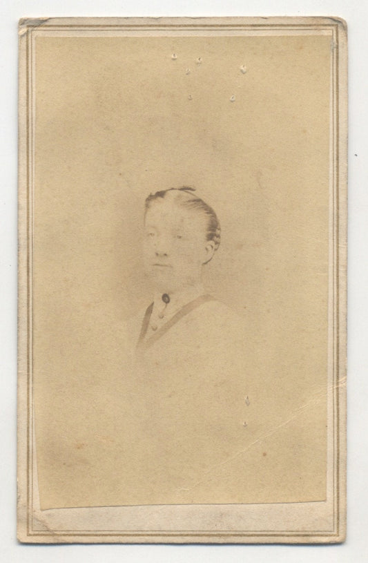 Civil War Era Portrait of a Young Man - CDV