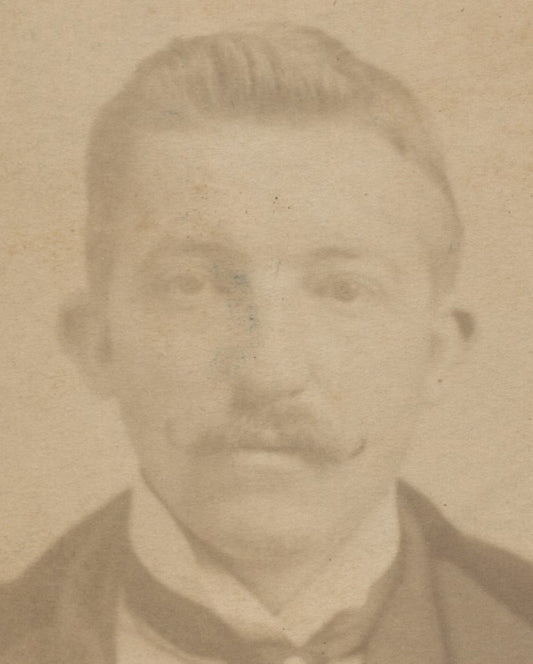 1895 Mugshot of Young Baker Arrested for Robbery by Drugs - NYC, NY