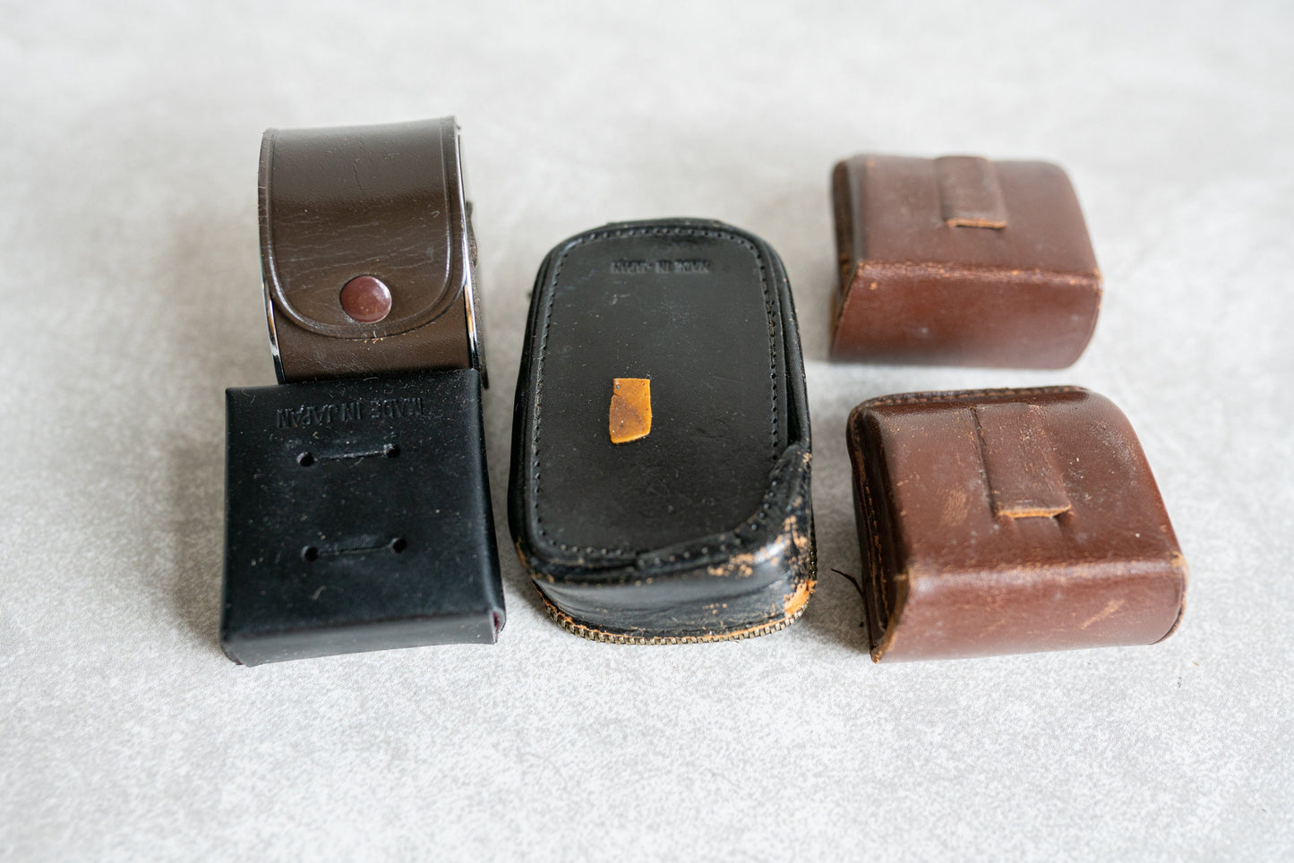 Camera Accessory Cases - Lot of 5 - Vintage