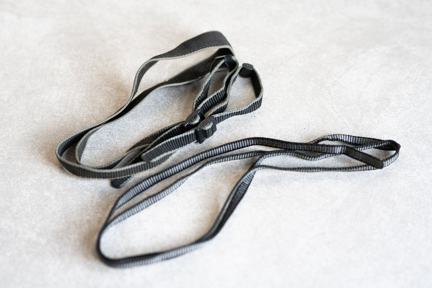 Vintage Film Camera Straps - Black and Grey