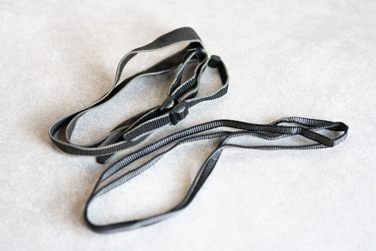 Vintage Film Camera Straps - Black and Grey