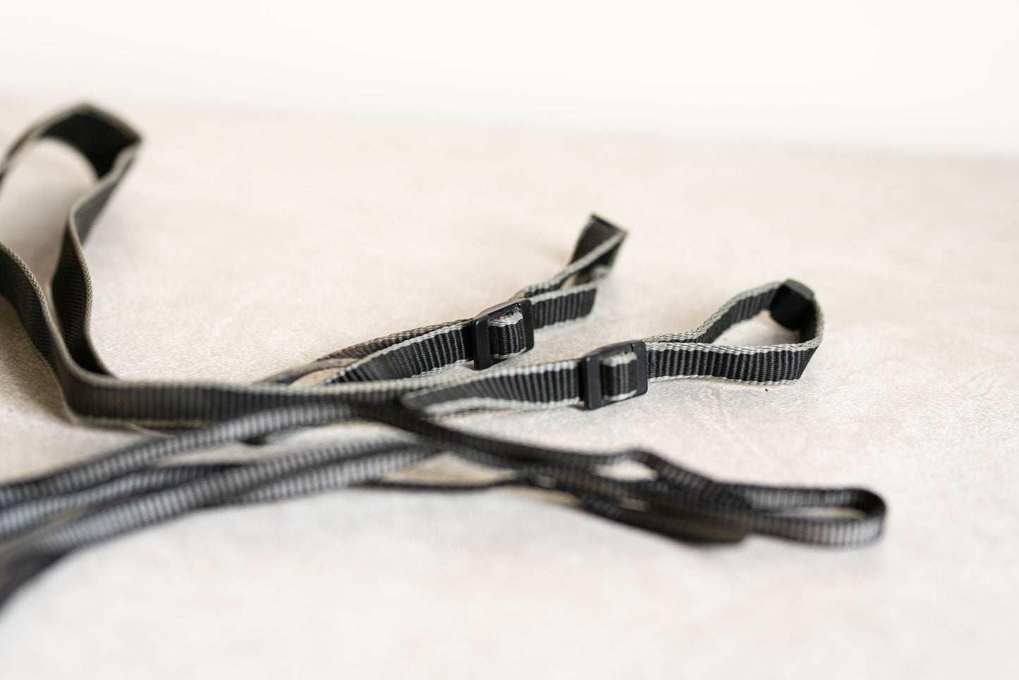 Vintage Film Camera Straps - Black and Grey