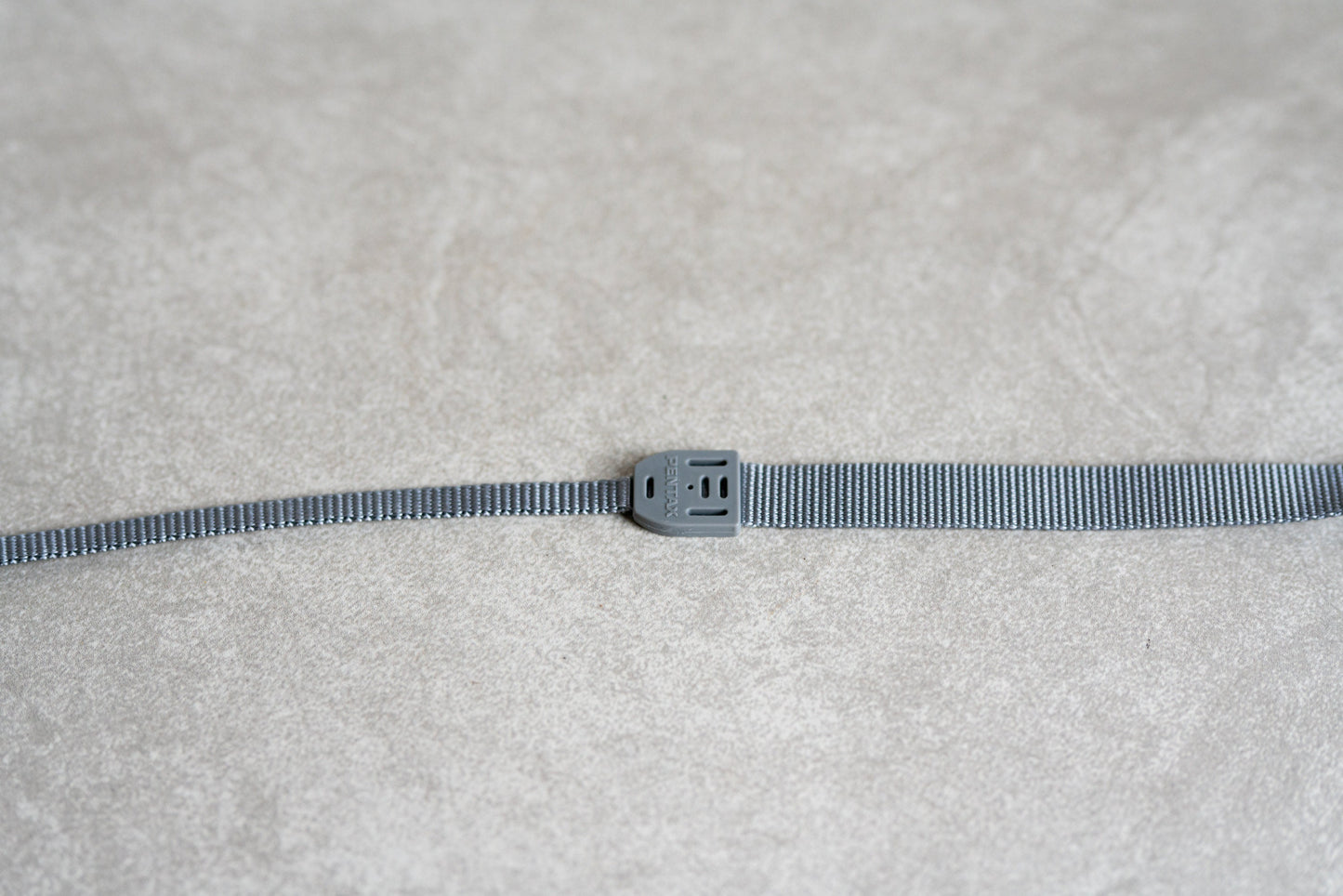 Vintage Bluish Grey Pentax Camera Strap - Circa 2000