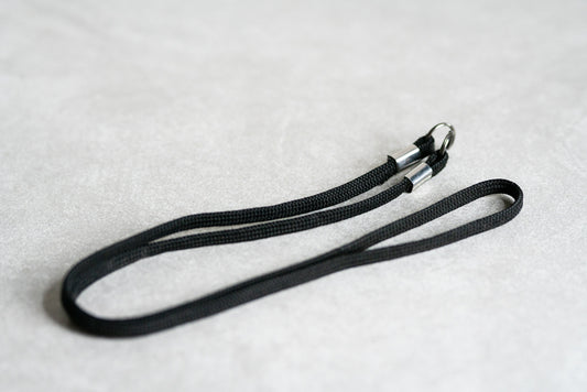 Vintage Black camera Strap - Woven