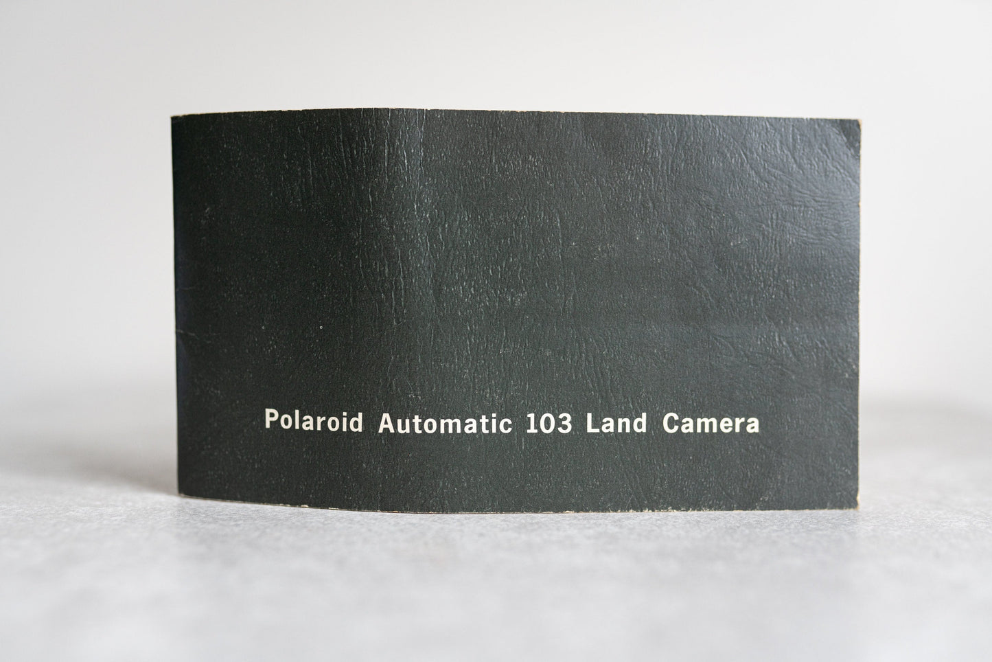 Polaroid Automatic 103 Land Camera Manual