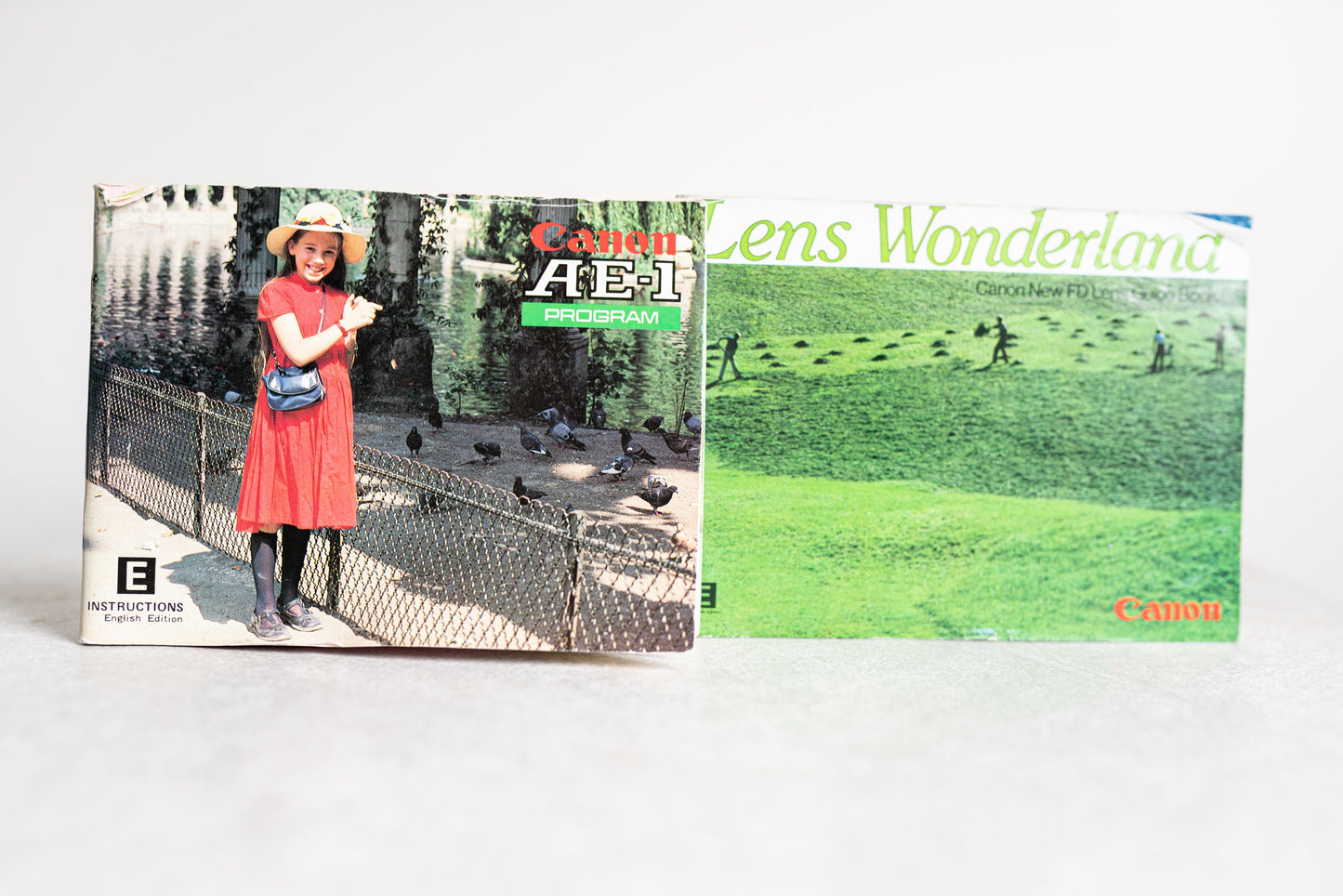 Canon Guide Books - Set of 2 - Lens Wonderland and Canon AE-1 Program