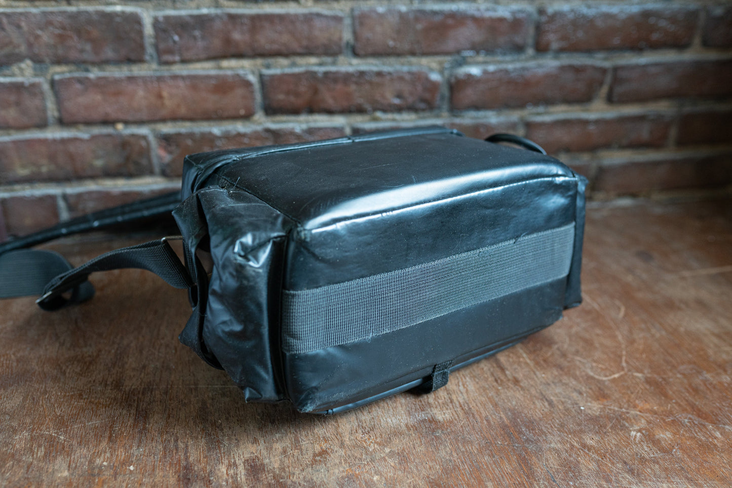 Vintage Black and Brown Camera Bag