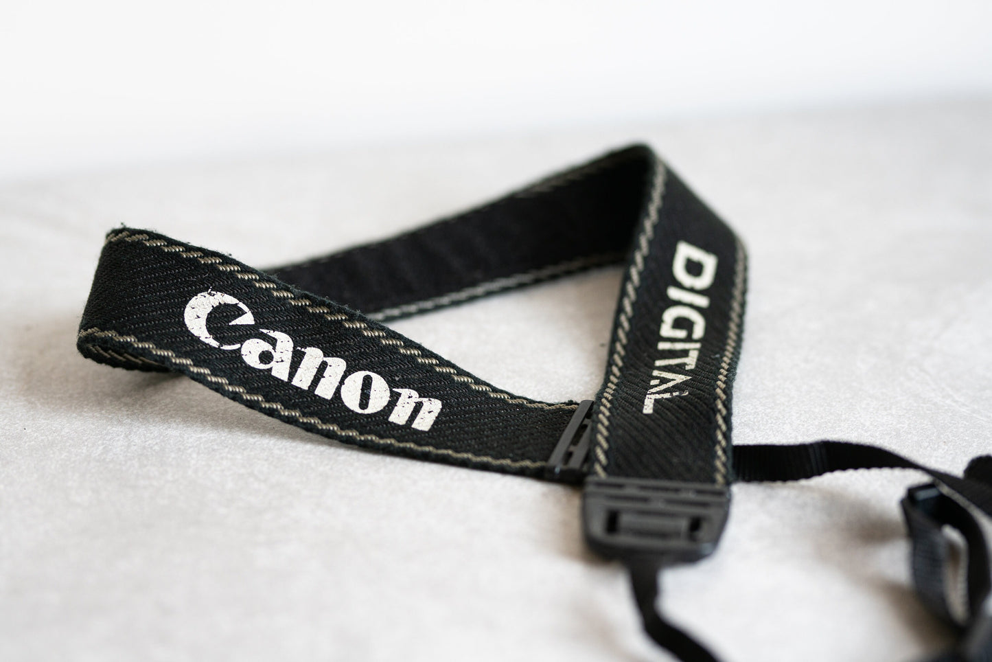 Vintage Canon Digital Strap - Black and Grey