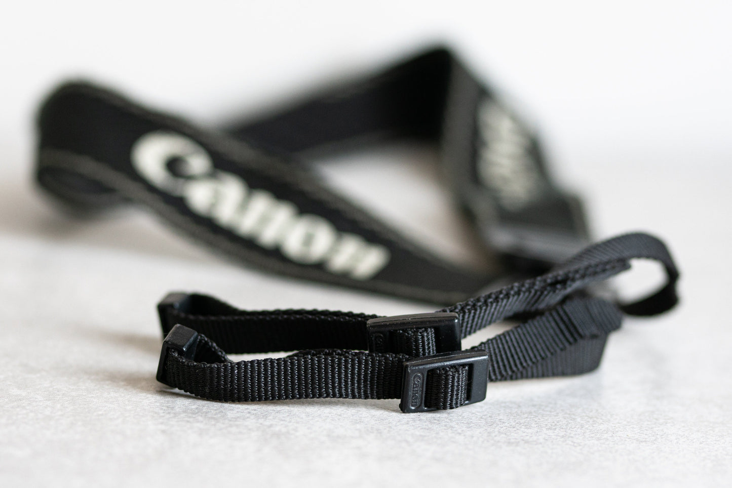 Vintage Canon Digital Strap - Black and Grey