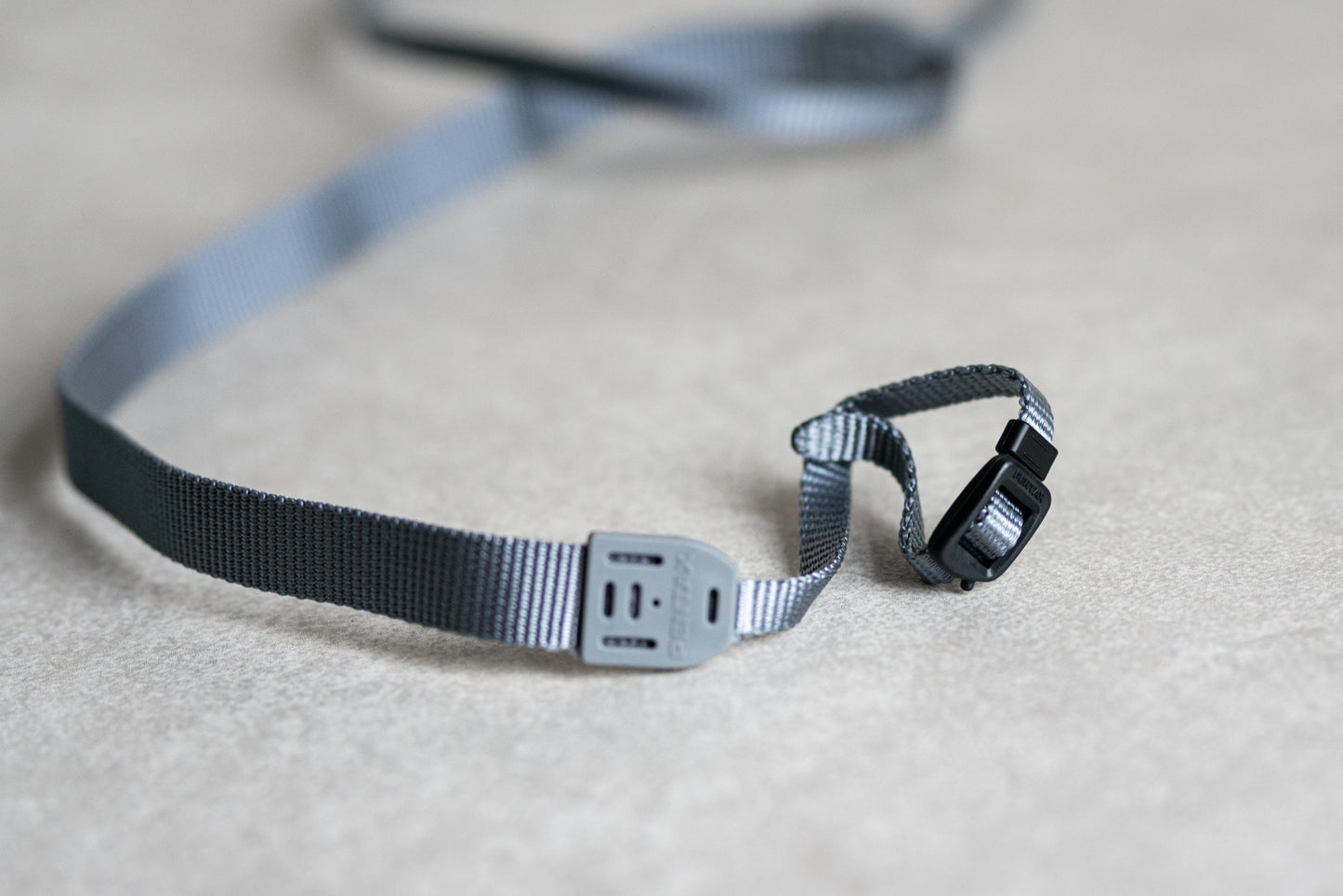 Vintage Bluish Grey Pentax Camera Strap - Circa 2000