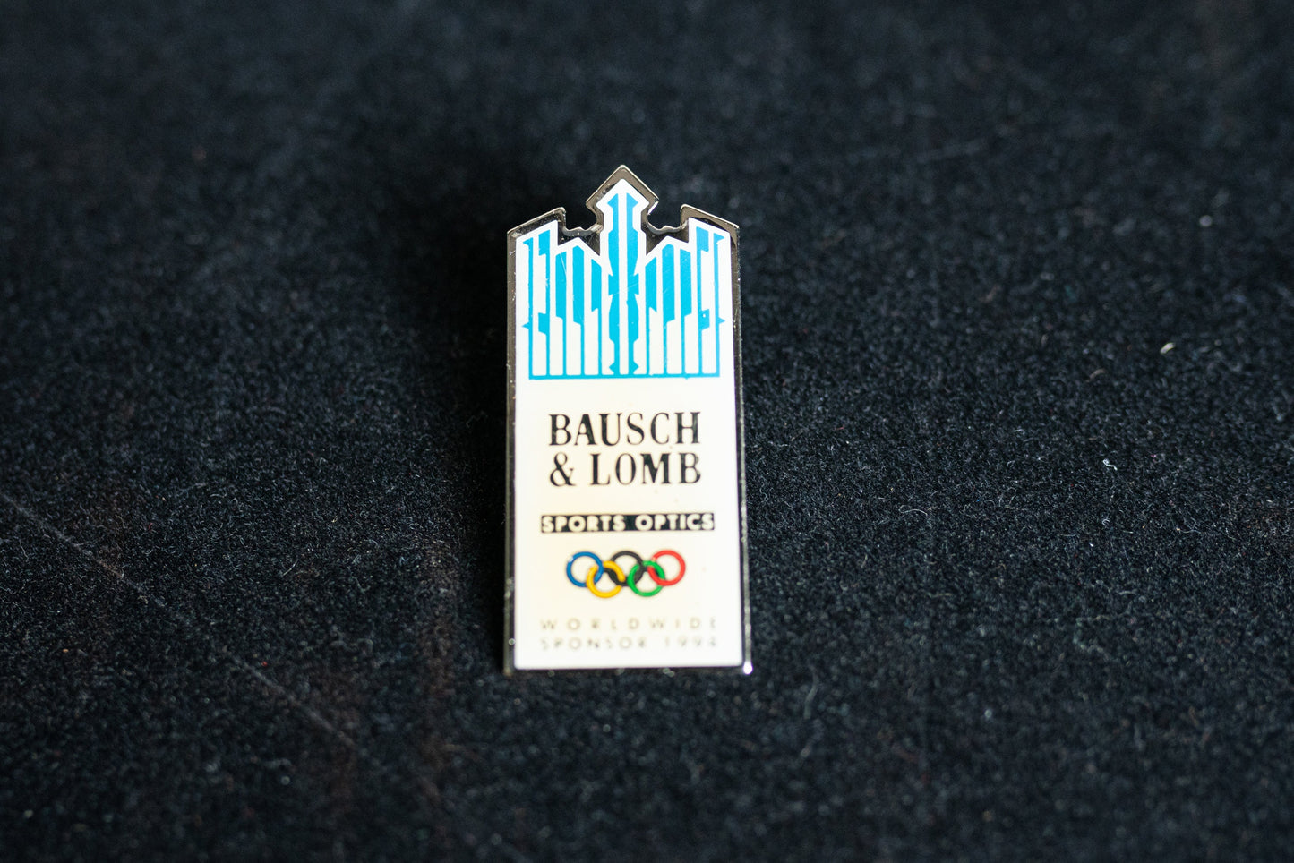 Vintage Collectable Bausch and Lomb Sponsor Olympic Games 1994 Lapel Pin - New