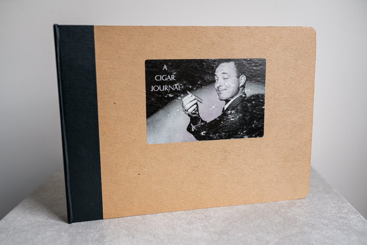 Vintage Personal Cigar Journal Loose Leaf Binder Pamela Barsky LA 60 Pages