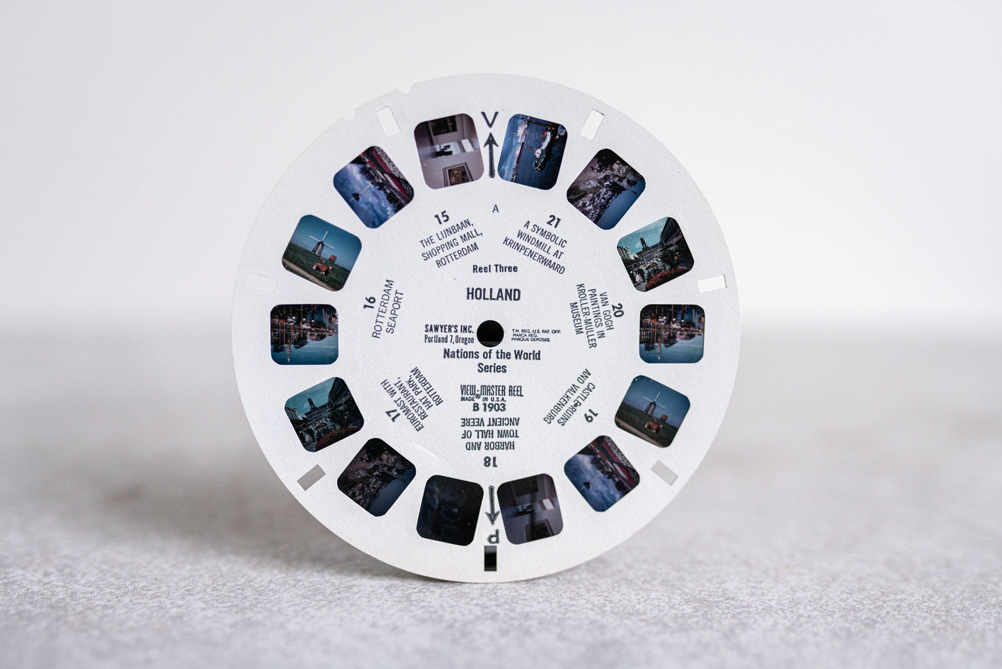 Viewmaster Holland B190 - Nations of the Wold Series - Set of 2