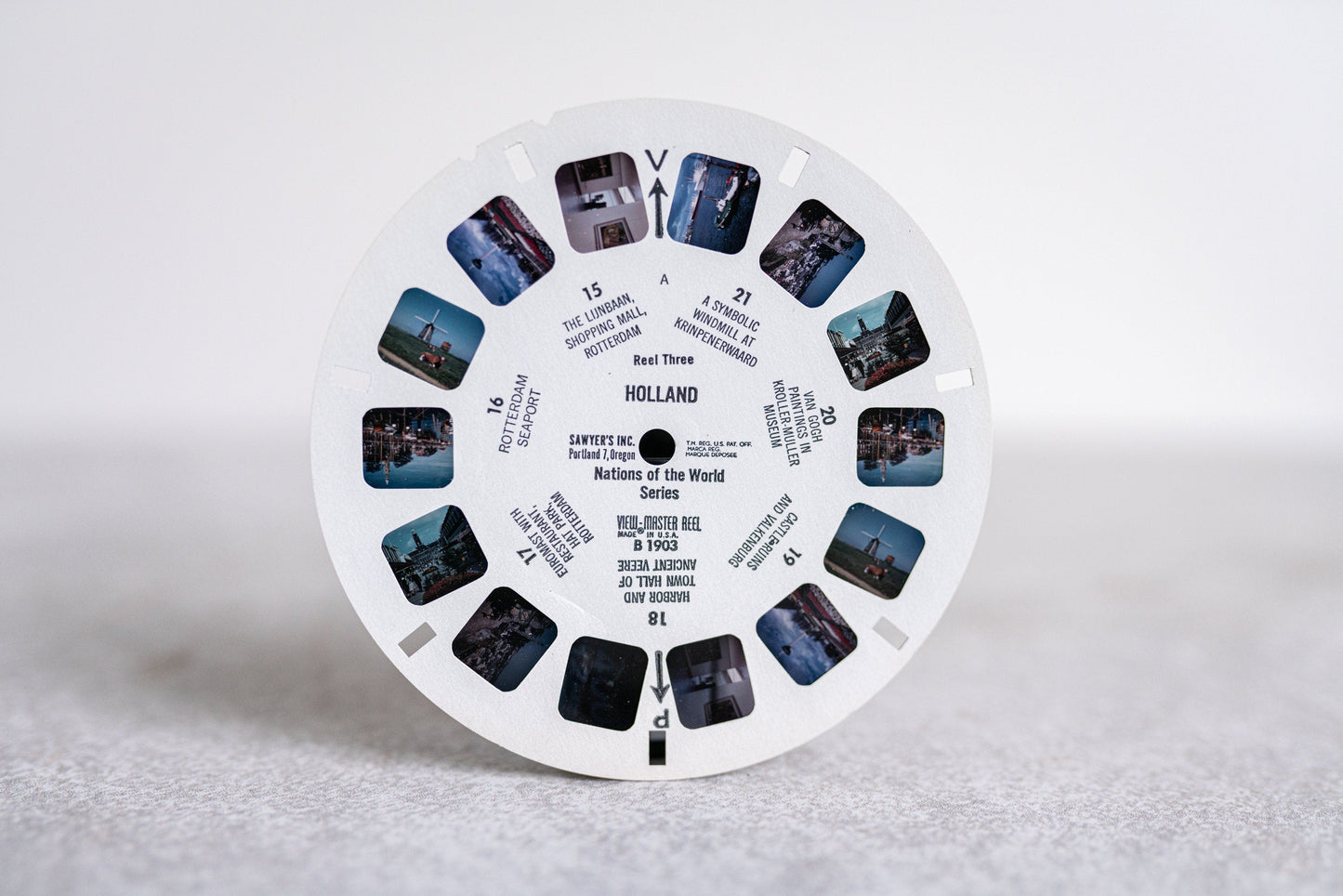Viewmaster Holland B190 - Nations of the Wold Series - Set of 2