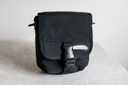 Travelon Vintage Black Camera Case - Good for Point and Shoot Cameras
