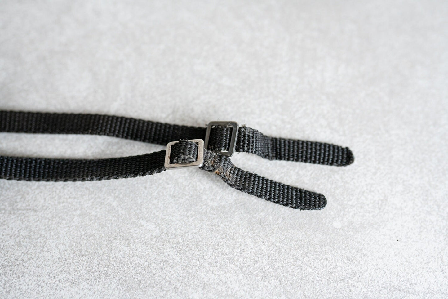 Vintage Thin Black Camera Strap - Circa 1960s