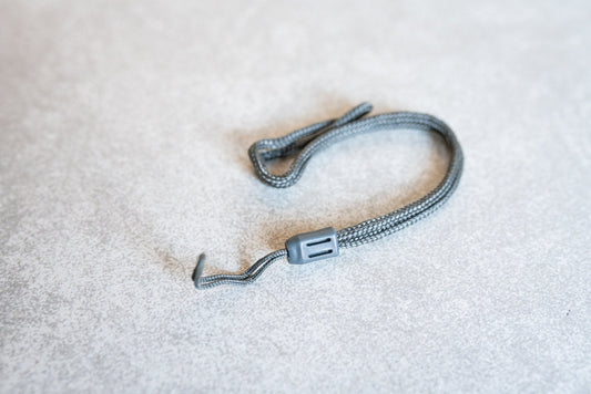 Grey Point and Shoot Wrist Strap