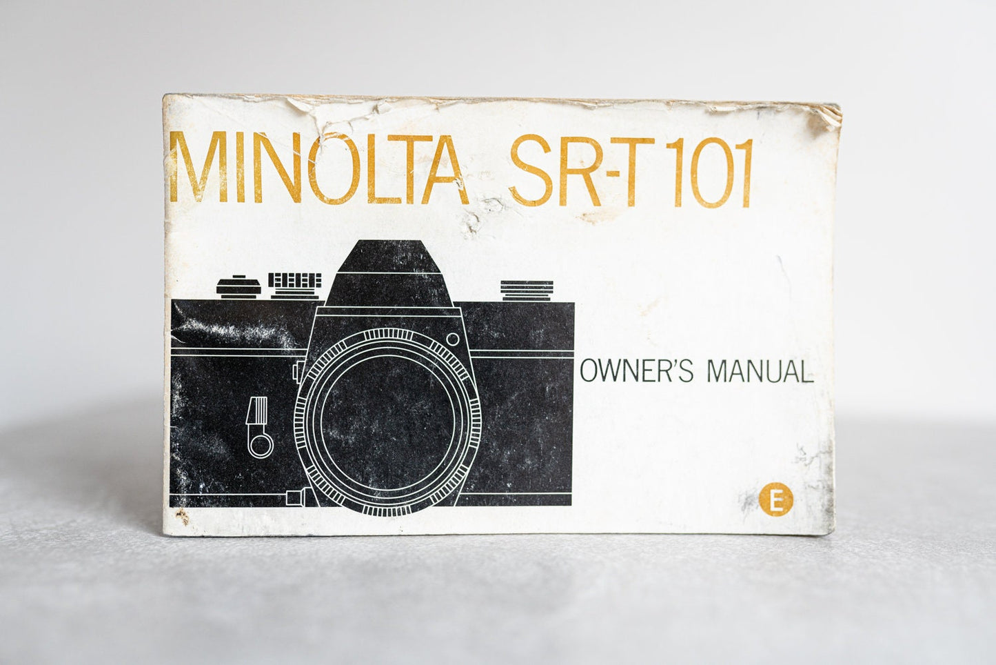 Minolta SR-T 101 Vintage Owners Manual - English