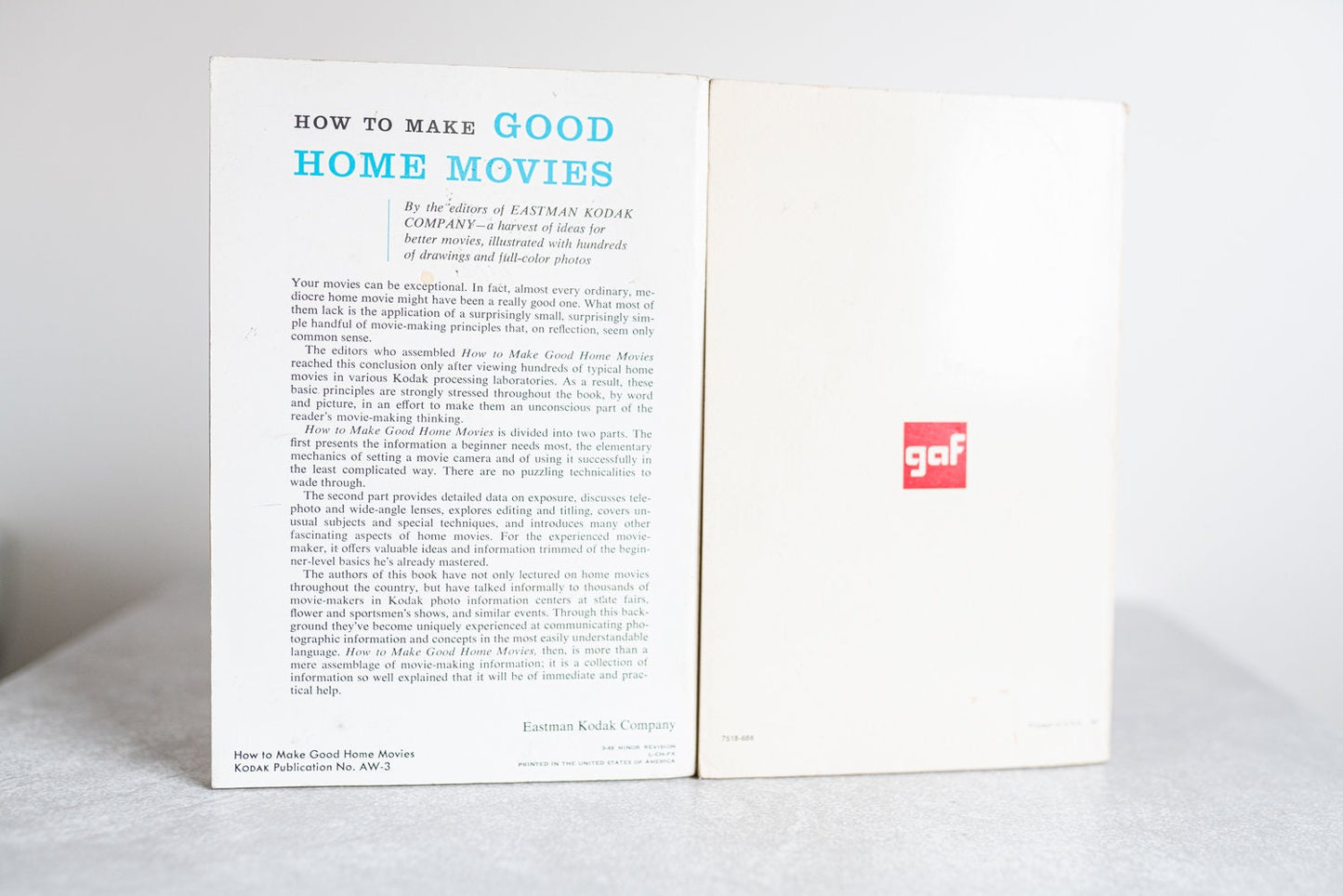 How to Make Good Home Movies and Guide to Better Home Movies