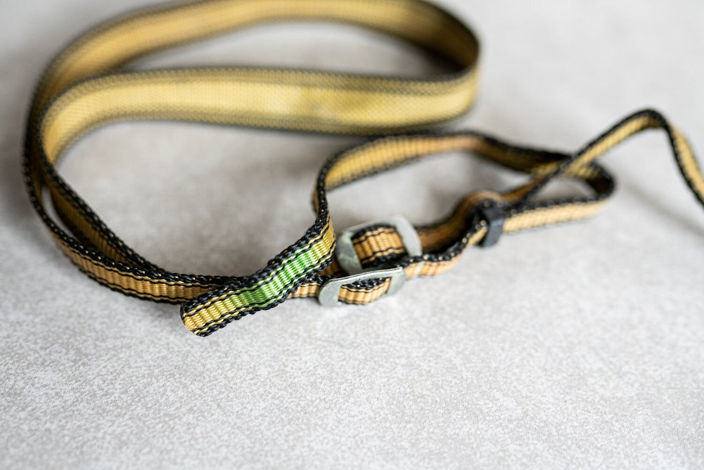 Vintage Black and Gold Binocular or Camera Strap