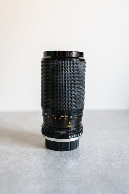 Kalimar Automatic MC 75-150mm f3.9 Lens for Pentax K Mount w/ Rear Cap