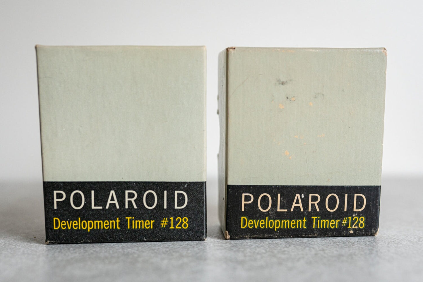 Polaroid Development Timer Empty Boxes - Set of 2 - For Model 128