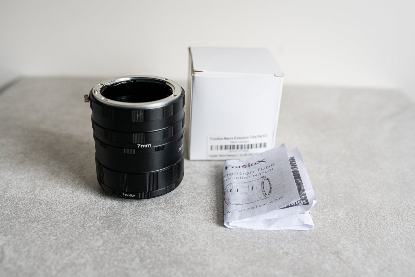 Nikon F Mount Macro Extension Tube Set