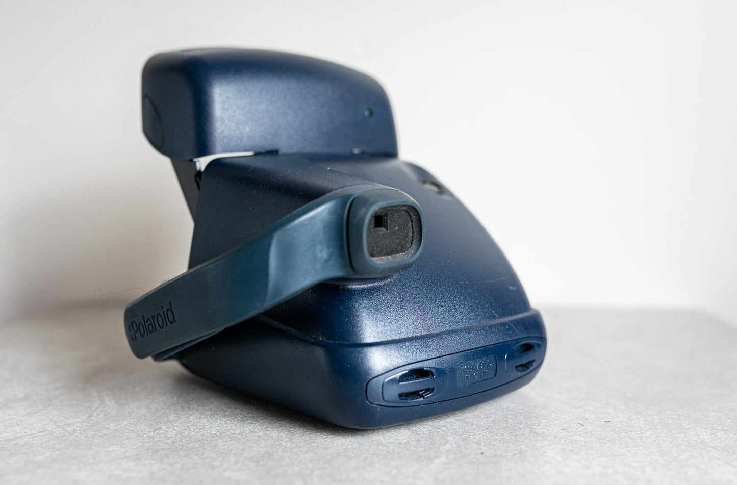 Blue Polaroid 600 Instant Film Camera