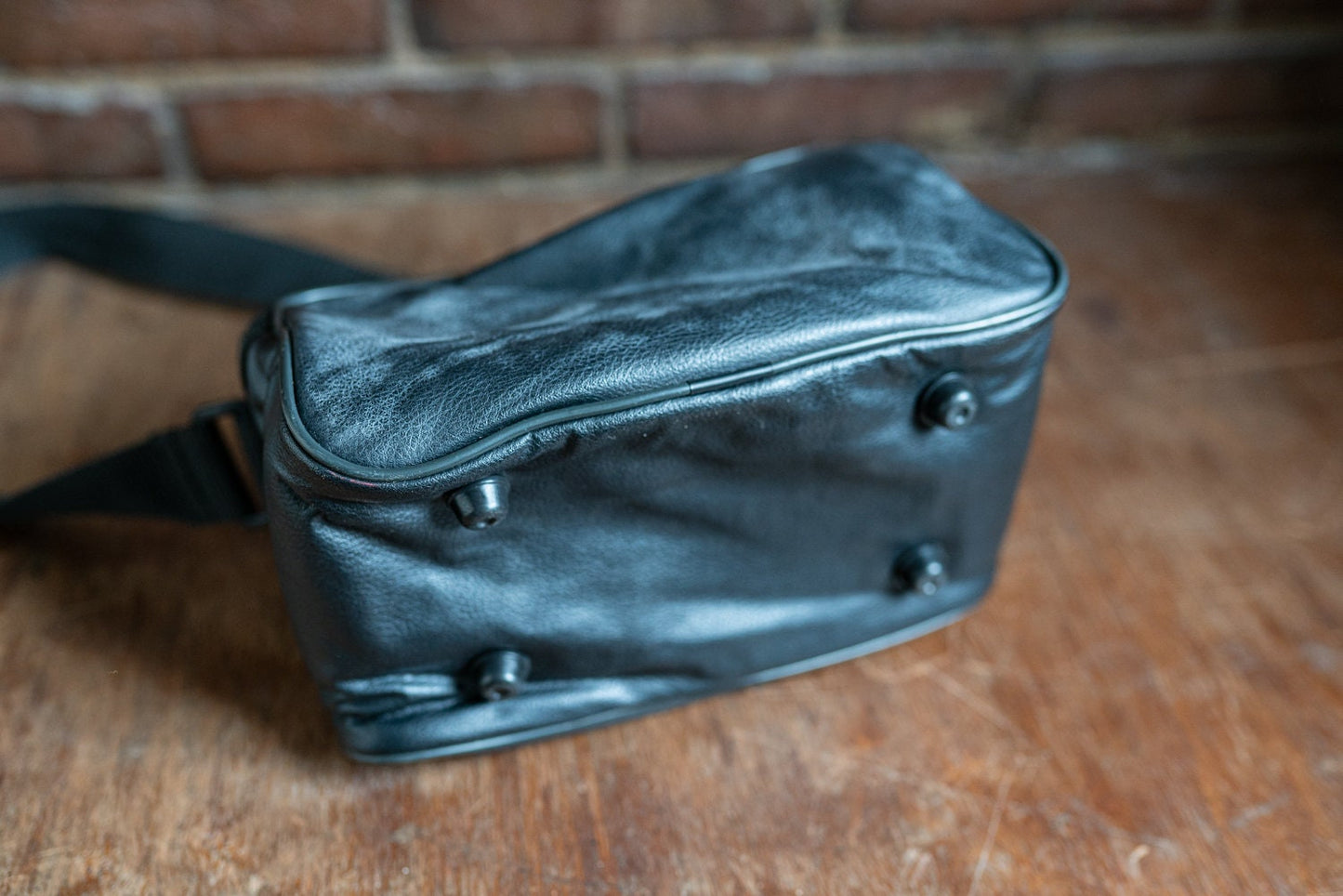 Vintage Black Quantaray Camera Bag