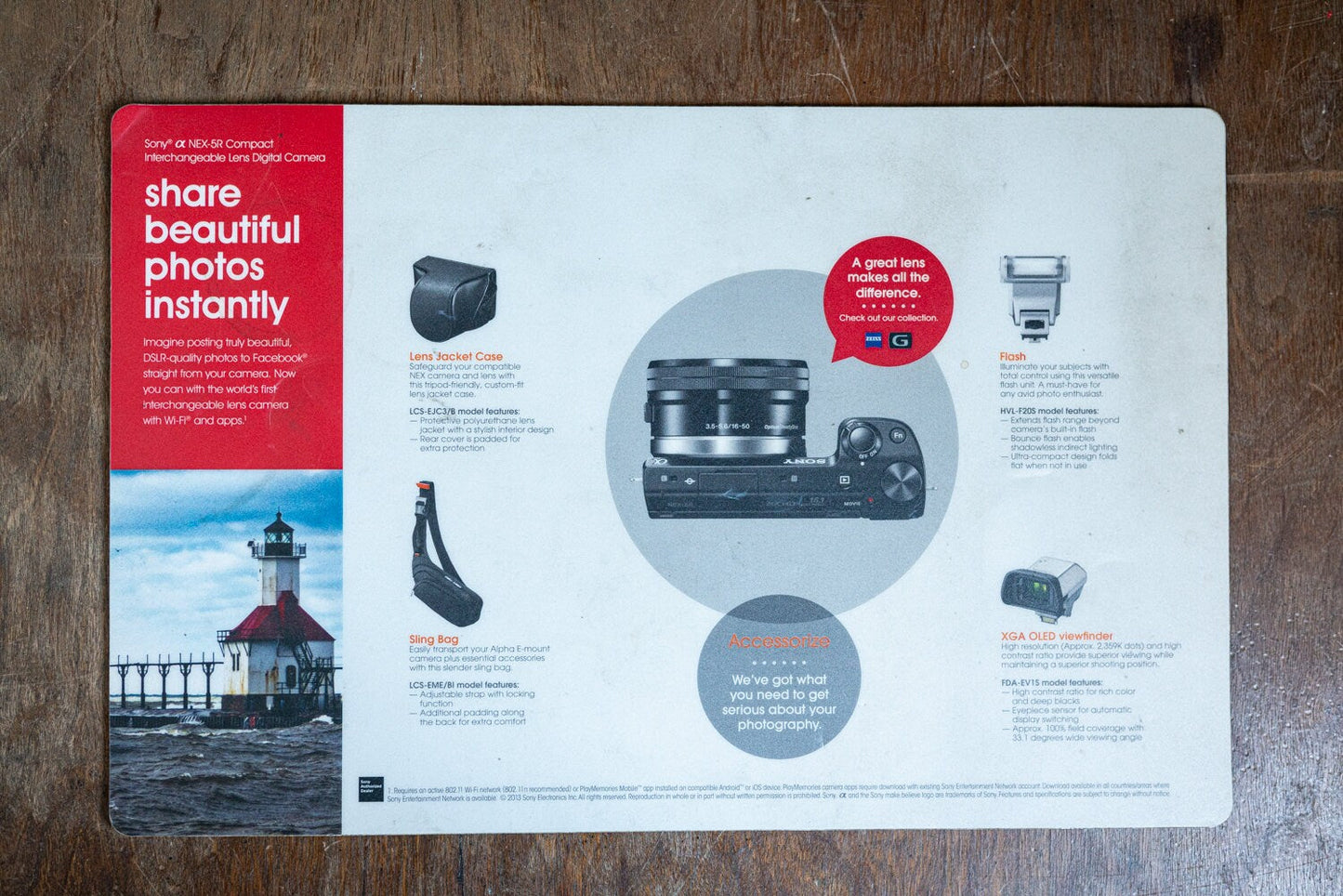 Sony Camera Mat - Promotional Mat