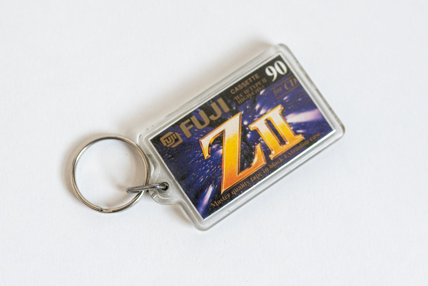 Fuji Fujifilm Zii Cassette Key Chain 1 3/8 x 2 1/8