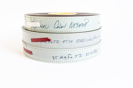 Vintage 35mm Color Movie Film - Found Footage - Unknown Length