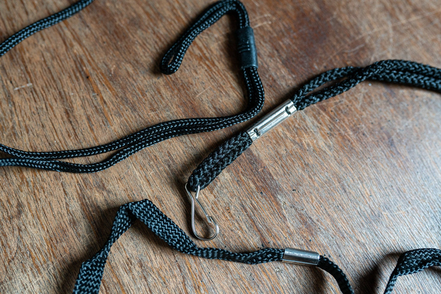 Three Small Vintage Black Camera Straps - Two Neck Straps and One Wrist Strap