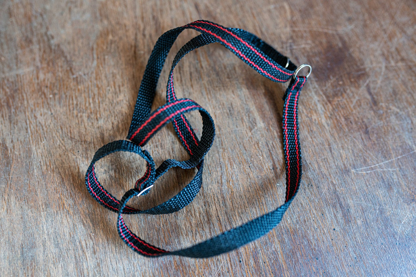 Vintage Point and Shoot Red and Black Camera Strap - Circa 1970s