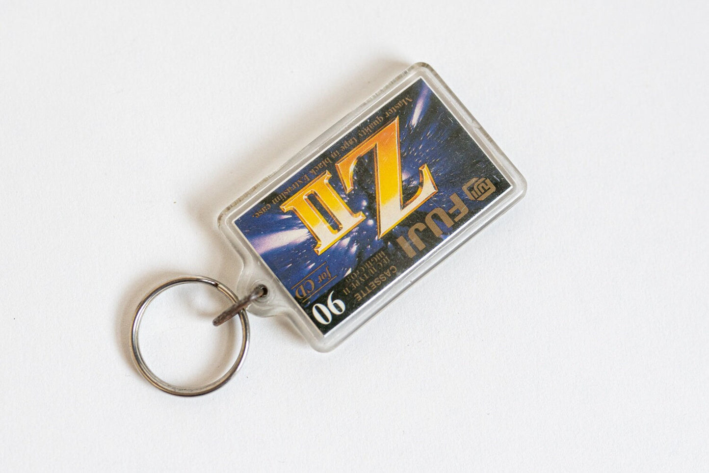 Fuji Fujifilm Zii Cassette Key Chain 1 3/8 x 2 1/8