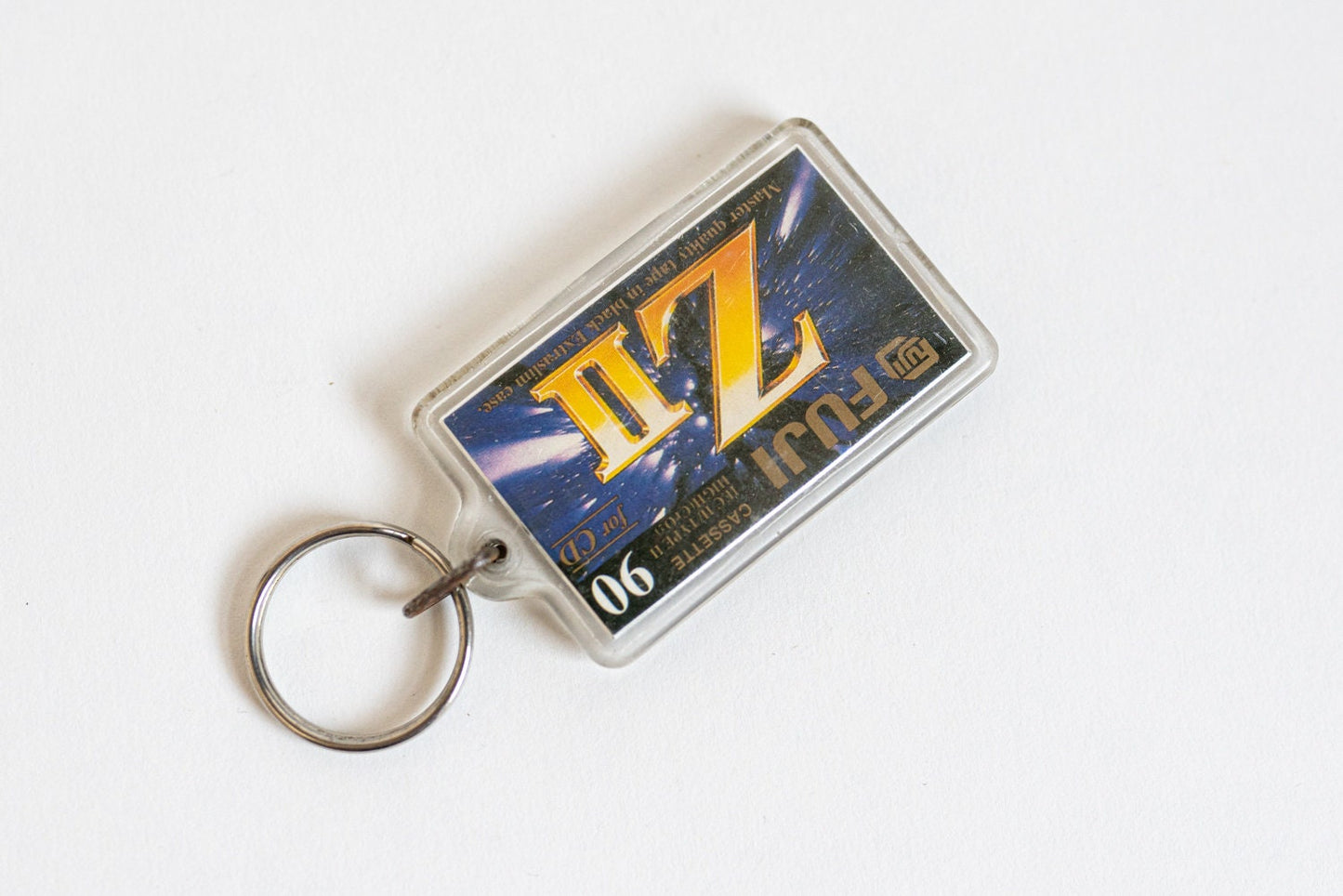 Fuji Fujifilm Zii Cassette Key Chain 1 3/8 x 2 1/8