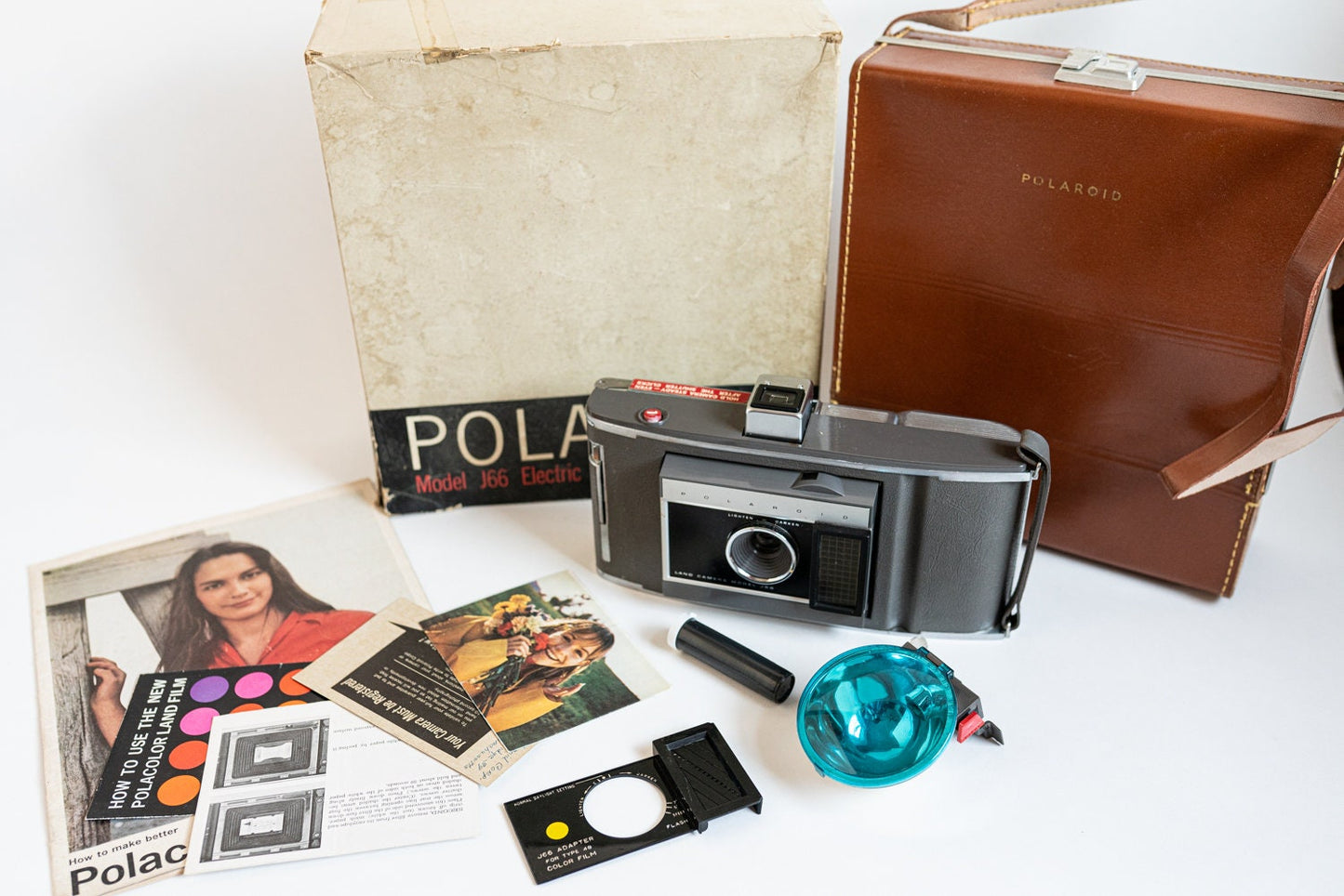 Polaroid Model J66 Electric Eye Land Camera Kit in Original Box